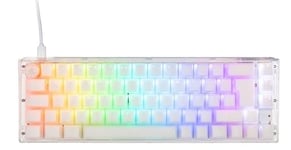 DUCKY One 3 Aura White Mini Gaming Tastatur, RGB LED - Gateron Baby Kangaroo