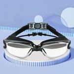 Anti Fog Swimming Goggles Uv Glasses Adjustable Earbuds myopia Adult Kids AF