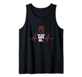 The Beat Goes On Heartbeat Heart Attack Surgery Survivor Tank Top