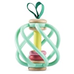 HAPE Hape Apple Handtag Leksak Baby Trä skallra Teether Shake r Aktivitet 3M