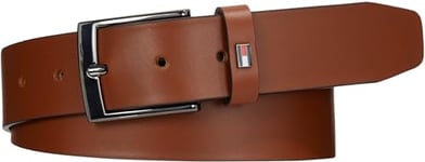 Tommy Hilfiger Men's ADAN Leather 3.5 AM0AM12052 Belts, Cognac, 110