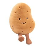 Stor Potatis Plyschdjur - Kawaii Potatis Plysch - Plyschig Och Mjuk Mat Kudde Leksak - Söt Plushie Leksaker Present A