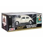 MOTORMAX 1/24 1966 VW BEETLE JAMES BOND ON HER MAJESTY'S SECRET SERVICE 79854