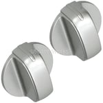 HOTPOINT-ARISTON Oven Cooker Grill Temperature Control Switch Knobs Silver