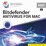 Bitdefender Antivirus pour Mac - 3 postes - Renouvellement 1 an - Offre privilège