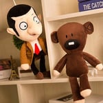 30 cm film Mr Bean+nalle Mjuk Doll Plyschleksak Bean Bear