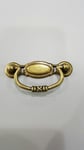 VINTAGE BRONZE ANTIQUE DRAWER RING PULL HANDLE BRONZE DROP RING PULL 64MM