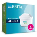 BRITA MaxtraPro All in One Cartridges - 3 Pack White