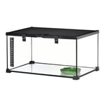 Glasterrarium med Termometer 50x30x25 cm