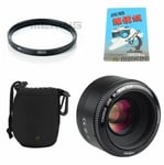YONGNUO YN 50mm F/1.8 AF /MF Prime Fixed Auto Focus Lens For Canon EF EOS Camera