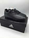 Adidas X Ghosted.4 FxG Size UK 1 Junior Football Boots Trainers Black - New, Box