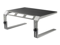 StarTech.com Skärmhöjningsställ - stål och aluminium - justerbar höjd - Ställ - för Bildskärm - aluminium, stål - skärmstorlek: 32 - skrivbord