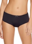 XS (8) Freya Deco Vibe Knickers Short Mid Rise Brief Lingerie Black