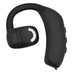 (Black) Single Earbud Open Ear Headphones Air Conduction Headphone