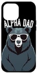 Coque pour iPhone 15 Plus Alpha Dad - Design amusant pour les papas fiers