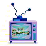 The Simpsons TV Lamp