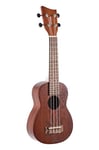 GEWA Manoa KT-SO-NIPPON Ukulélé soprano Sapelli Nippon mat avec housse de rangement