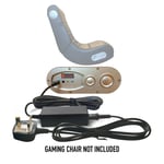 9v Rocker gaming chair UK AC/DC power supply mains adapter plug Xbox 360 / One 1