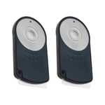 2PCS RC-6 IR Wireless Remote Control Shutter Release for Canon 650D 70D Cameras