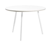 Loop Stand Round Table 105 - White