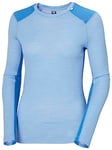 Helly Hansen Women's LIFA® Merino Midweight Crew Base Layer Bright Blue