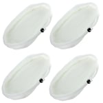 Cleaning Cloths for GOBLIN GSM401R-18 Steam Cleaner Mop Pads Cloth Pad x 4 Pack