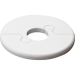 Rosett alu fit 16 mm, vit