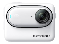 Insta360 Go 3 - Aktionkamera - 2,7K / 30 fps - blixt 32 GB - Wi-Fi, Bluetooth - undervatten upp till 5 m - vit