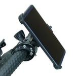Dedicated K-Tech Golf Trolley Clamp Phone Mount Holder for Samsung Galaxy S9 PLU