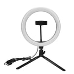 LED Desk Light Dimmable Live Streaming Selfie Tattoo Camera Ring Light With REL