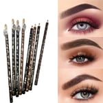 Brow Liner Pen Eye Makeup Eyebrow Pencil With Sharpener Eyebrow Enhancers