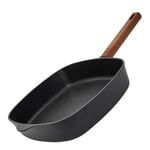 Woll - ECO Logic QXR stekpanna 28 cm trähandtag fyrkantig