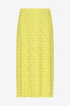 pieces - Kjol pcFlora HW Midi Skirt Jrs - Gul