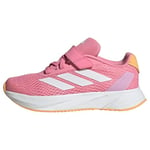 adidas Unisex Kid's Duramo SL Shoes,Bliss Pink / Cloud White / Hazy Orange 2 UK