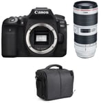 Canon EOS 90D + EF 70-200mm f/2.8L IS III USM + Sac | Garantie 2 ans