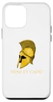 Coque pour iPhone 12 mini Ancient Sparte - Latin - Veni Et Cape - Come And Take Them