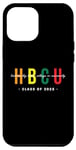 Coque pour iPhone 12 Pro Max Classe d'études supérieures de la HBCU de la Black History College University 2025