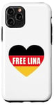 iPhone 11 Pro Free Lina Freedom For Lina German Flag Heart Graphic Case