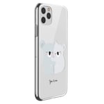 Oihxse Compatible with iPhone 11 Case Cute Koala Cartoon Clear Pattern Design Transparent Flexible TPU Anti-Scratch Shockproof Slim Soft Silicone Bumper Protective Cover-A1