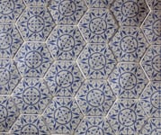 kakel marrakech azul agadir hexagon