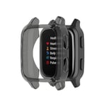 Chofit Cases Compatible with Garmin Venu Sq Music Case, Protective Case Soft TPU Cover Watch Protector Accessories Armor Shell for Venu Sq Music/Venu Sq Smartwatch (Black)