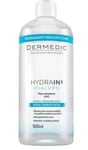 Dermedic Hydrain 3 Hialuro,H2O micellar water,dehydrated,dry/very dry skin,500ml