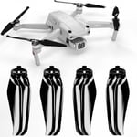 Master Airscrew - DJI Air 2s Stealth Upgrade Propellers - Propeller till DJI Air 2s - Svart - Kit 4-Pack