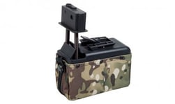 A&K Airsoft Magasin Box - M249 1500rds 6mm (Färg: MTC)