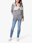Seraphine Connor 3-in-1 Maternity Hoodie, Charcoal