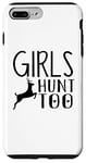 Coque pour iPhone 7 Plus/8 Plus Hunter Funny - Les filles chassent aussi