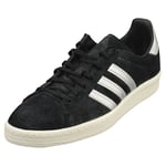 adidas Campus 80s Mens Black White Casual Trainers - 10 UK