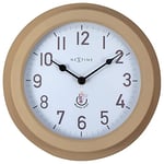 NeXtime Poppy Horloge extérieure, Brown, 22 cm