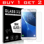 100% Genuine Tempered Glass Screen Protector Cover For Samsung Galaxy J5 2016