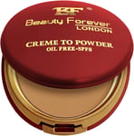 Beauty Forever Creme to Powder Foundation, Lightweight Formula Oil Free, Matte 